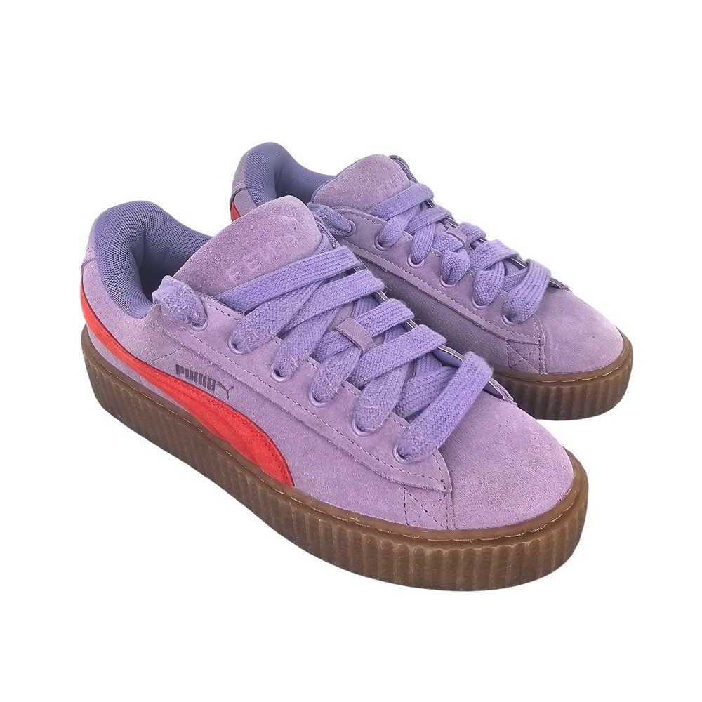 Puma Fenty Creeper Phatty Lavender‎ Purple Red Rihanna Suede 399332-03 Womens 9